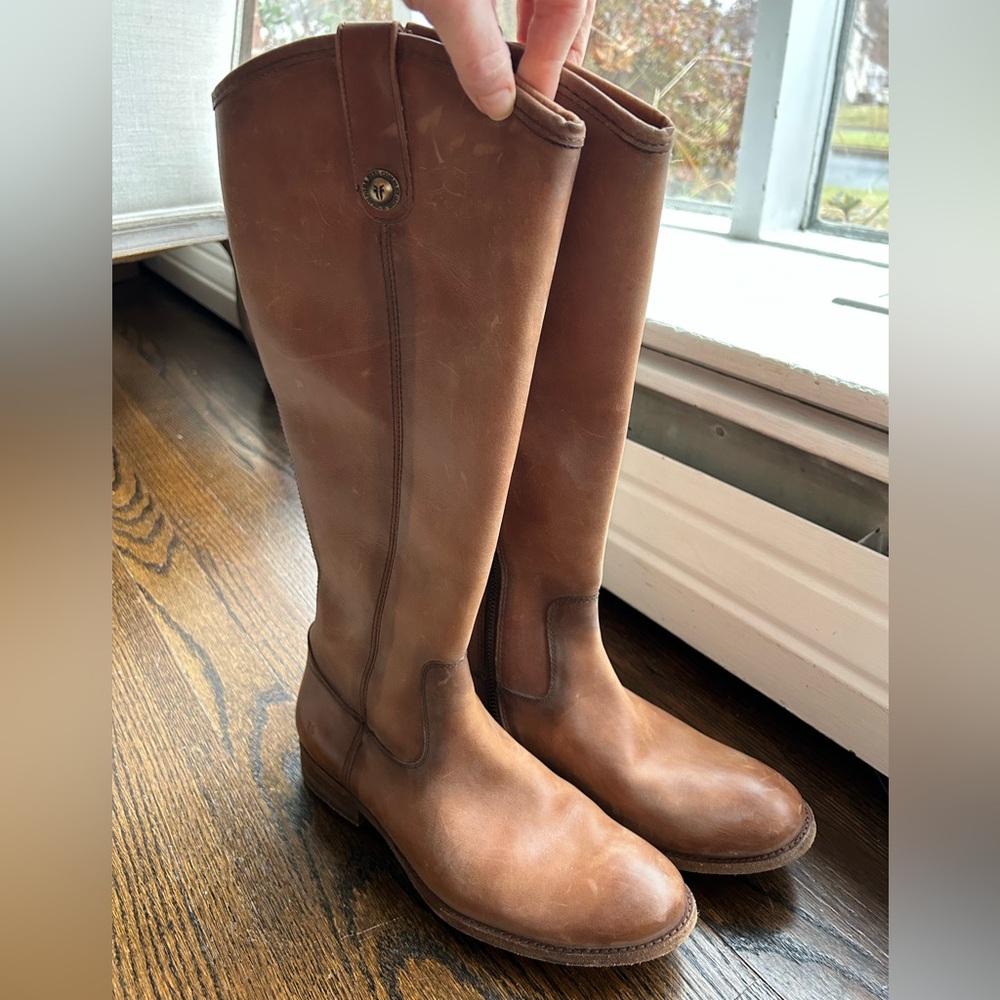 Frye Riding Boots - Cognac Color